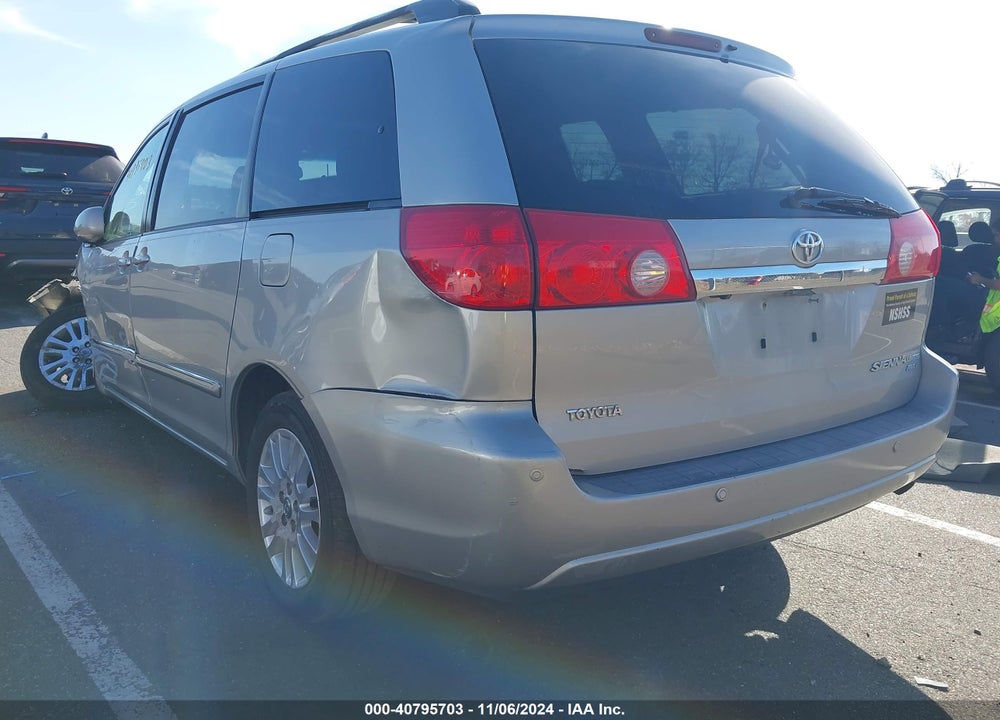 2008 TOYOTA SIENNA LIMITED VIN: 5TDBK22C08S012695