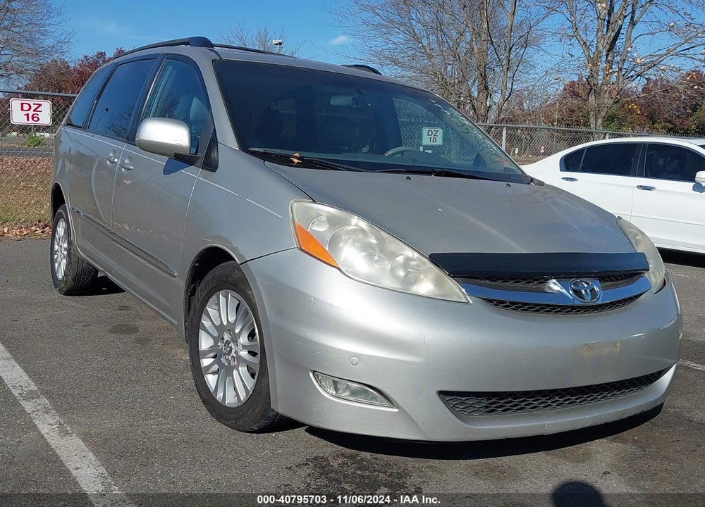 2008 TOYOTA SIENNA LIMITED VIN: 5TDBK22C08S012695