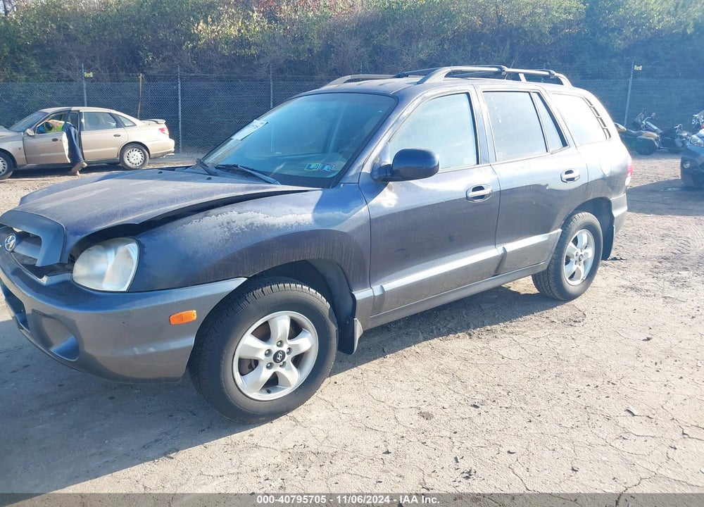 2005 HYUNDAI SANTA FE GLS/LX VIN: KM8SC13E65U943163