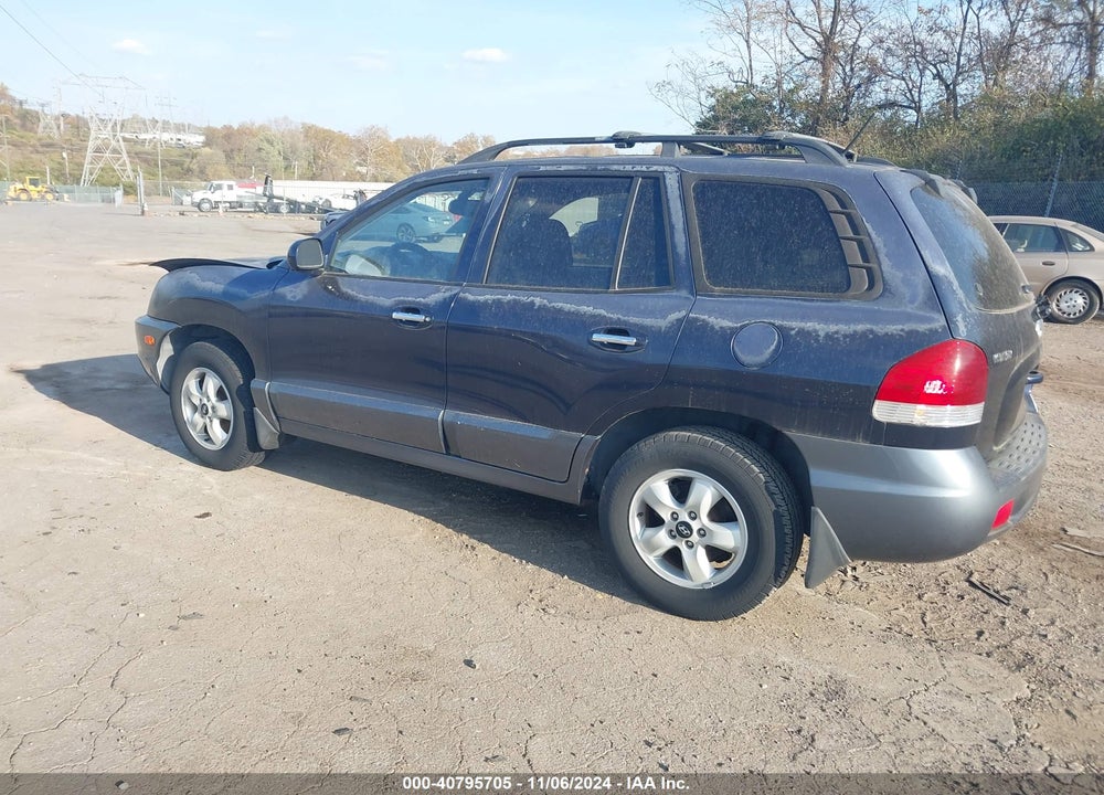 2005 HYUNDAI SANTA FE GLS/LX VIN: KM8SC13E65U943163