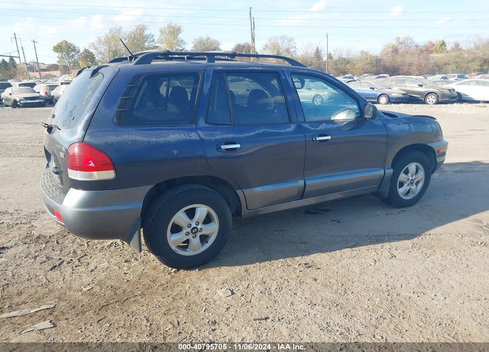2005 HYUNDAI SANTA FE GLS/LX VIN: KM8SC13E65U943163