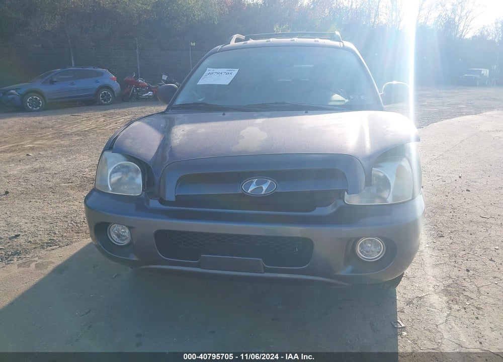 2005 HYUNDAI SANTA FE GLS/LX VIN: KM8SC13E65U943163
