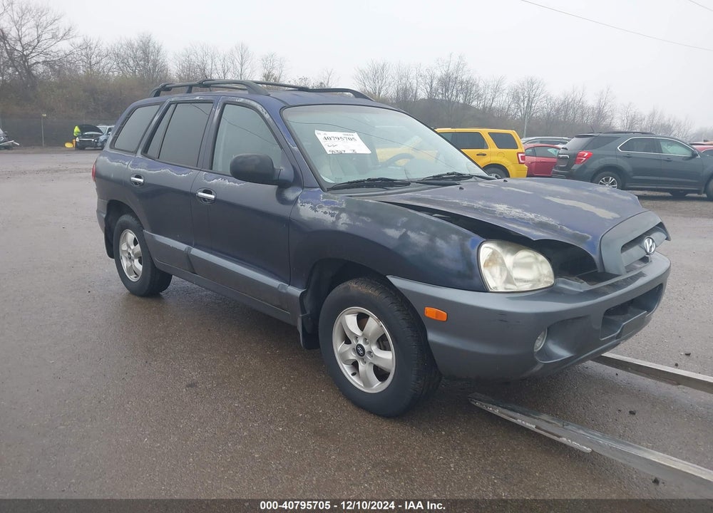 2005 HYUNDAI SANTA FE GLS/LX VIN: KM8SC13E65U943163