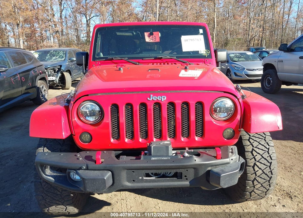 2013 JEEP WRANGLER UNLIMITED SAHARA VIN: 1C4BJWEG5DL706951