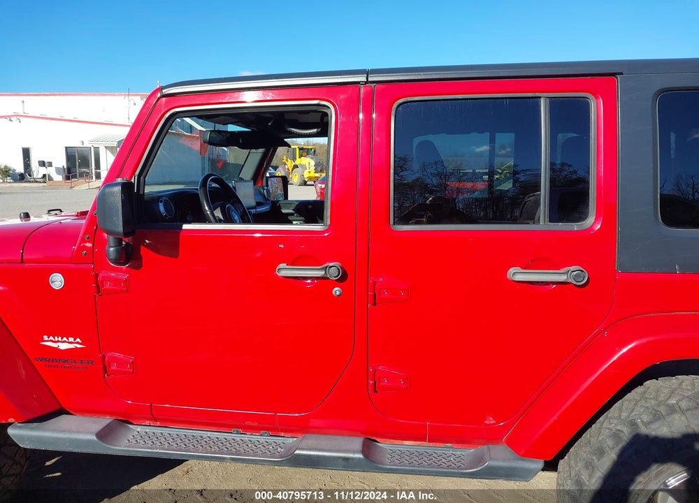 2013 JEEP WRANGLER UNLIMITED SAHARA VIN: 1C4BJWEG5DL706951
