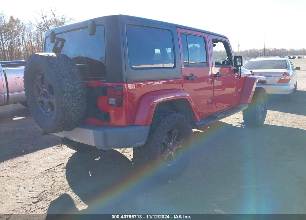 2013 JEEP WRANGLER UNLIMITED SAHARA VIN: 1C4BJWEG5DL706951