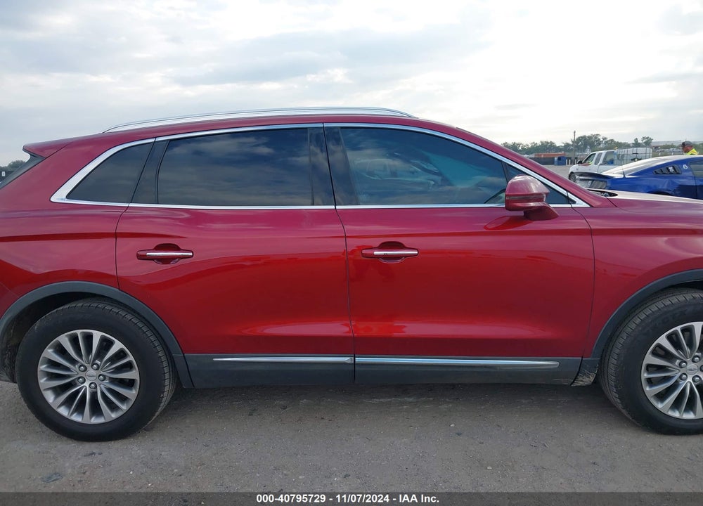 2017 LINCOLN MKX SELECT VIN: 2LMPJ6KR5HBL16823