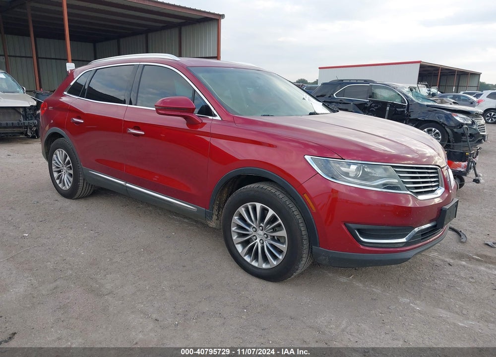 2017 LINCOLN MKX SELECT VIN: 2LMPJ6KR5HBL16823