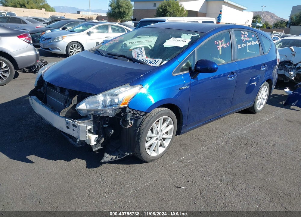 2012 TOYOTA PRIUS V FIVE VIN: JTDZN3EU0C3130112