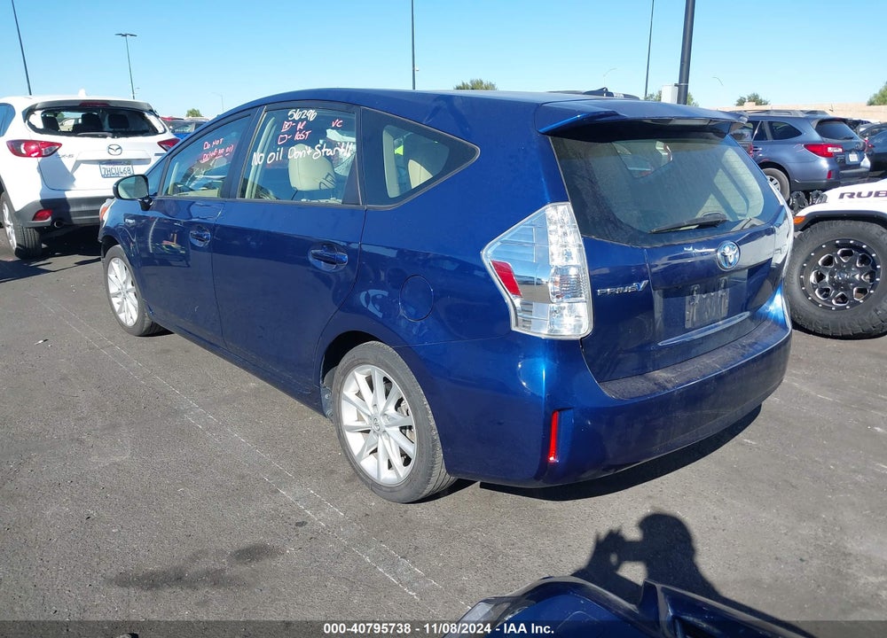 2012 TOYOTA PRIUS V FIVE VIN: JTDZN3EU0C3130112