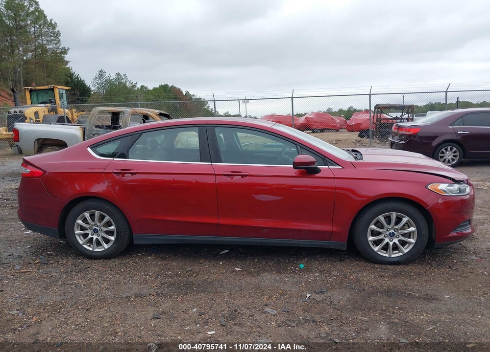 2015 FORD FUSION S VIN: 3FA6P0G77FR123530