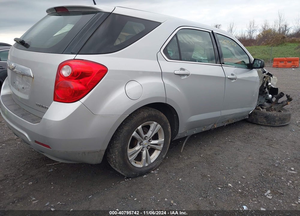 2012 CHEVROLET EQUINOX LS VIN: 2GNFLCEK8C6240056