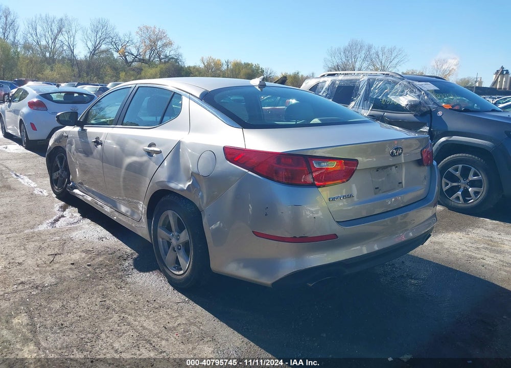 2015 KIA OPTIMA LX VIN: KNAGM4A78F5583531