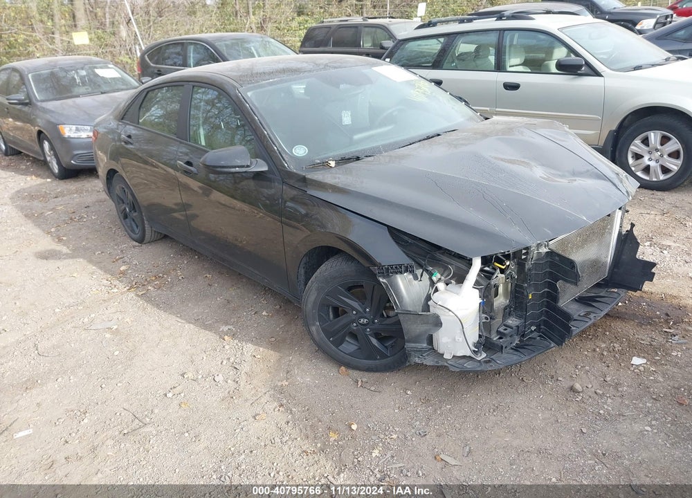 2022 HYUNDAI ELANTRA SEL VIN: KMHLM4AG1NU344937