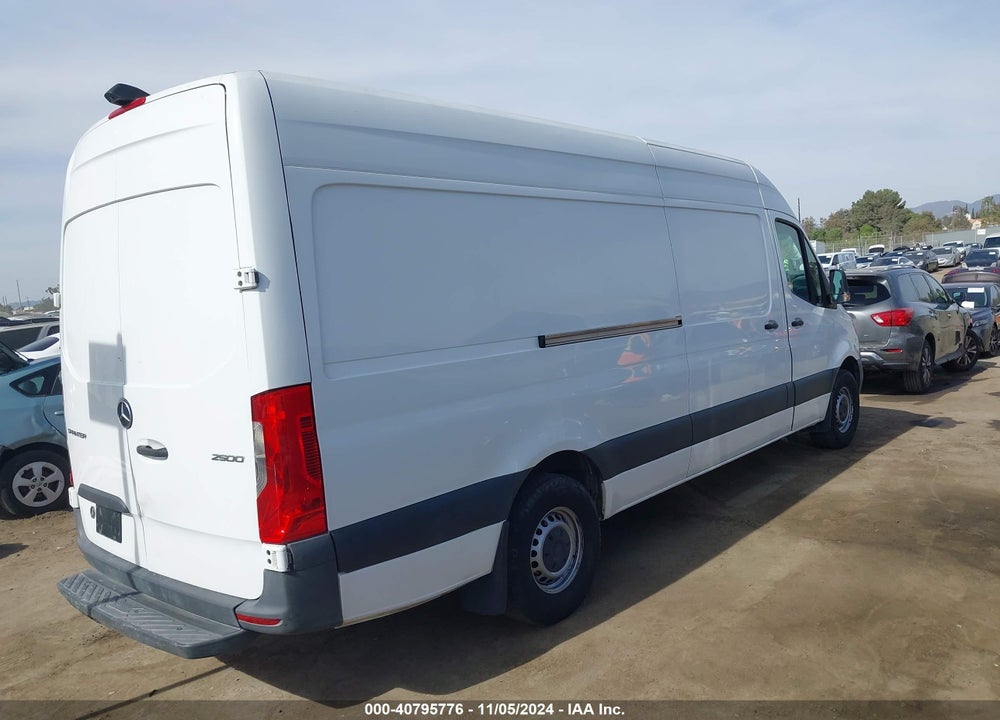 2019 MERCEDES-BENZ SPRINTER 2500 HIGH ROOF V6 VIN: WD4PF1CD7KT014437