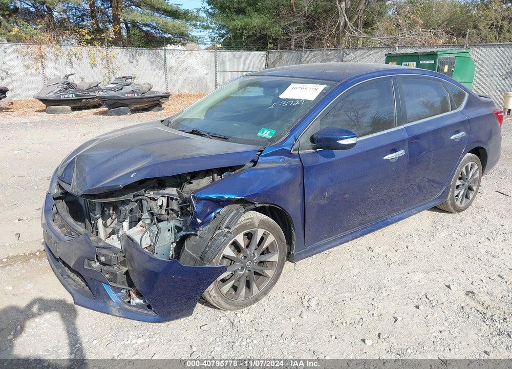 2016 NISSAN SENTRA SR VIN: 3N1AB7AP4GY272525