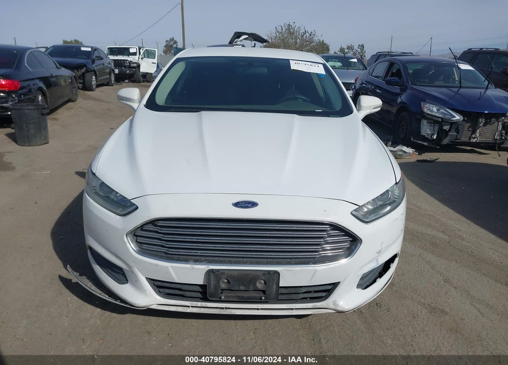 2016 FORD FUSION SE VIN: 3FA6P0H70GR195699