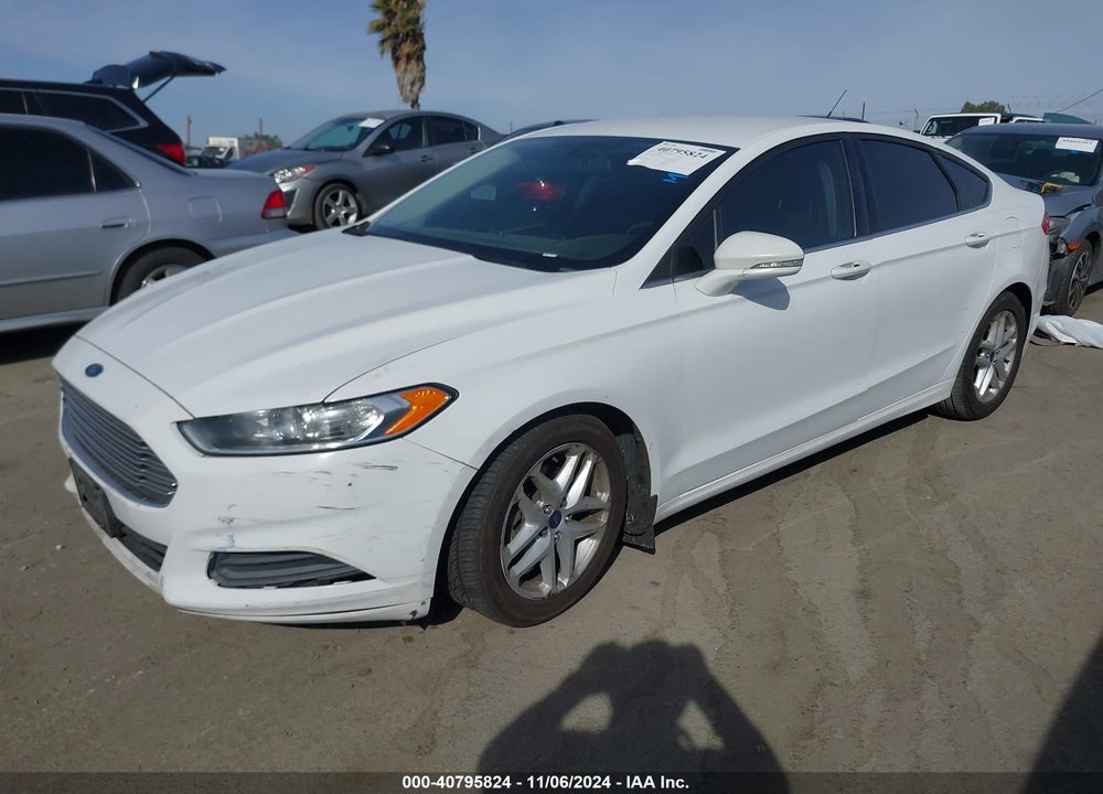 2016 FORD FUSION SE VIN: 3FA6P0H70GR195699