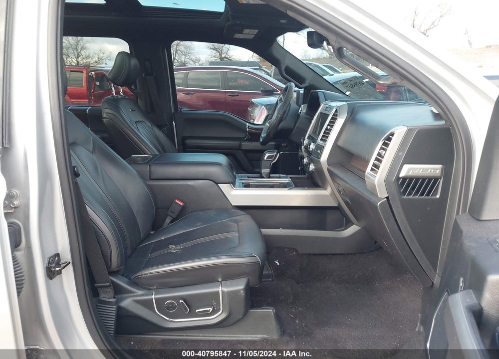 2016 FORD F-150 PLATINUM VIN: 1FTEW1EF4GFA72298