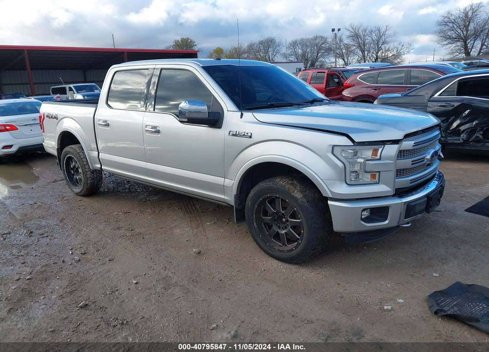 2016 FORD F-150 PLATINUM VIN: 1FTEW1EF4GFA72298
