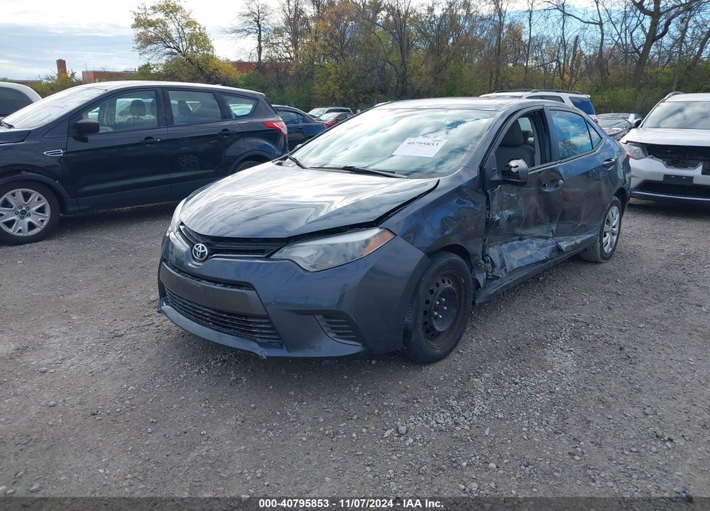 2015 TOYOTA COROLLA LE VIN: 2T1BURHE5FC436410
