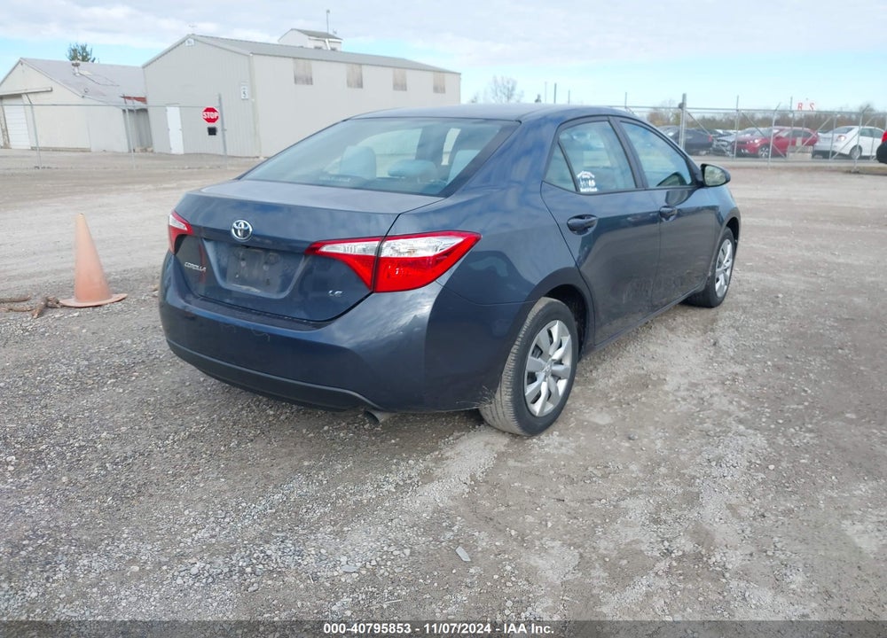 2015 TOYOTA COROLLA LE VIN: 2T1BURHE5FC436410