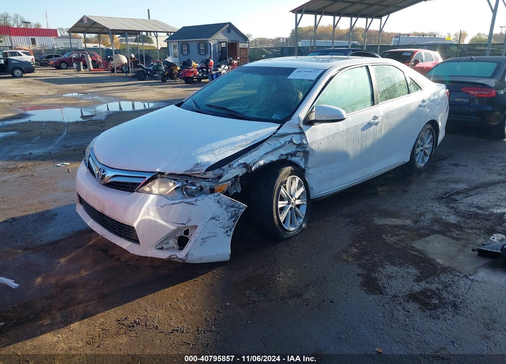 2012 TOYOTA CAMRY XLE VIN: 4T4BF1FK4CR271261