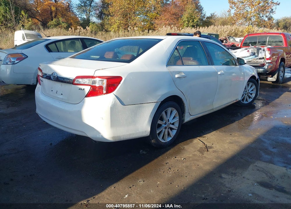 2012 TOYOTA CAMRY XLE VIN: 4T4BF1FK4CR271261