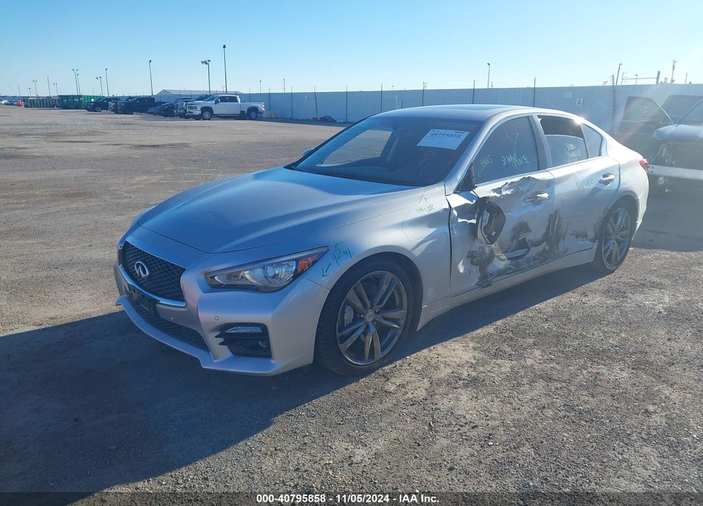 2015 INFINITI Q50 SPORT VIN: JN1BV7AP3FM341623