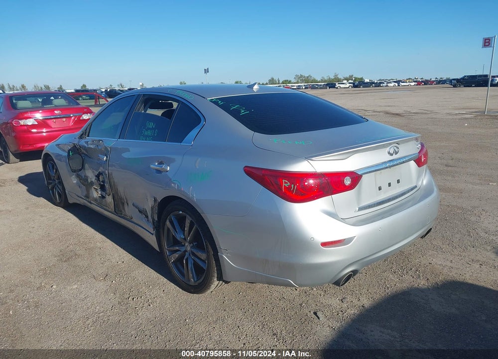 2015 INFINITI Q50 SPORT VIN: JN1BV7AP3FM341623