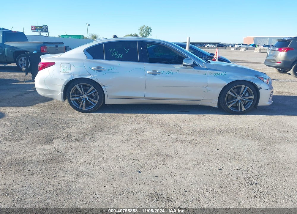 2015 INFINITI Q50 SPORT VIN: JN1BV7AP3FM341623
