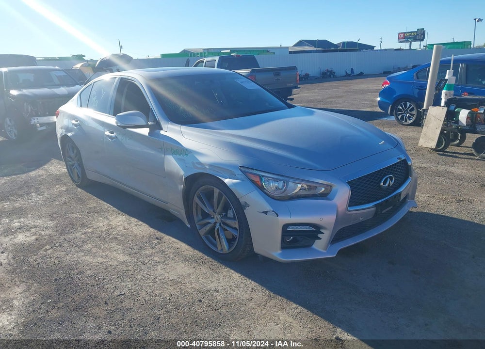2015 INFINITI Q50 SPORT VIN: JN1BV7AP3FM341623