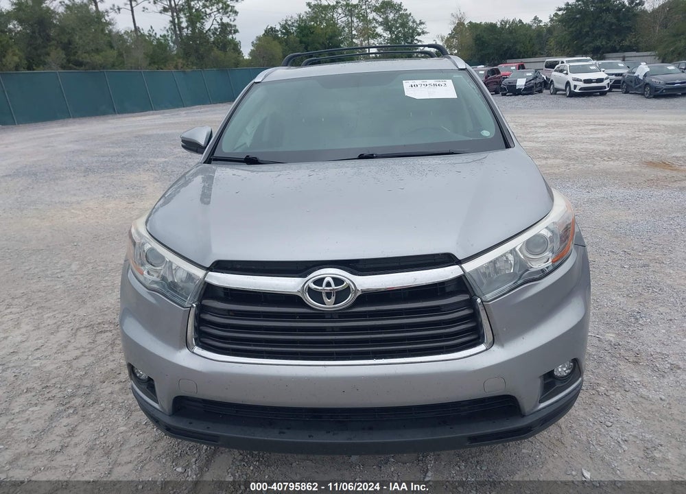 2016 TOYOTA HIGHLANDER XLE V6 VIN: 5TDKKRFH7GS507151