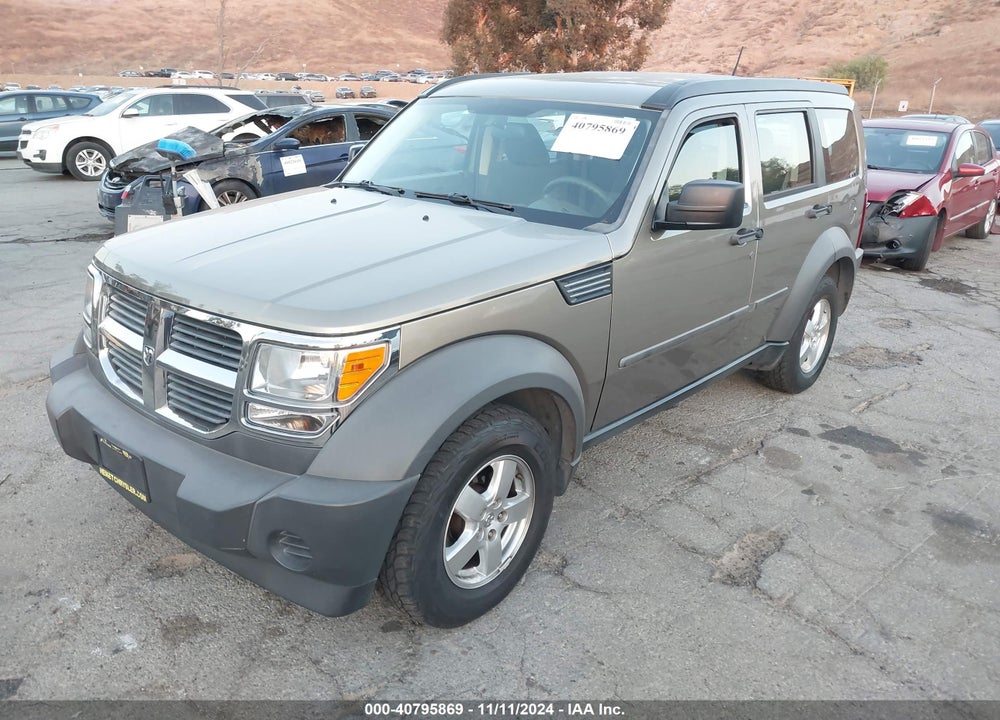 2007 DODGE NITRO SXT VIN: 1D8GT28K97W596533