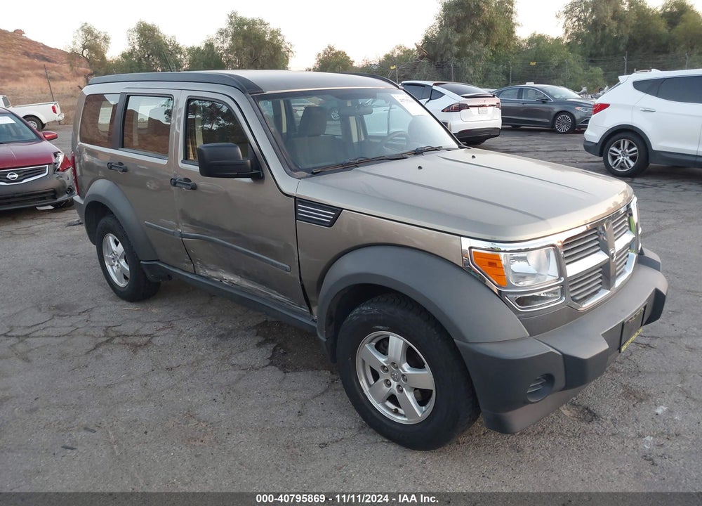2007 DODGE NITRO SXT VIN: 1D8GT28K97W596533