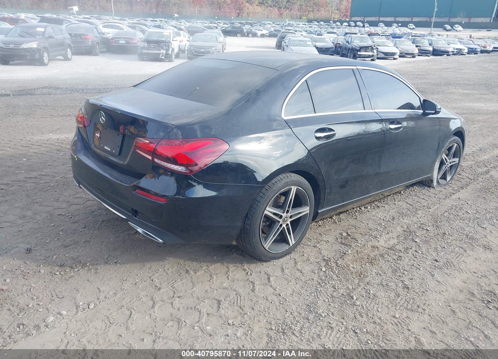2019 MERCEDES-BENZ A 220 4MATIC VIN: WDD3G4FB1KW025455