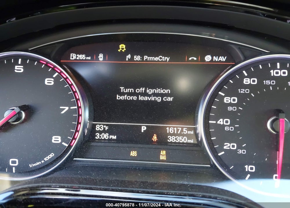 2017 AUDI A8 L VIN: WAU43AFD9HN002916