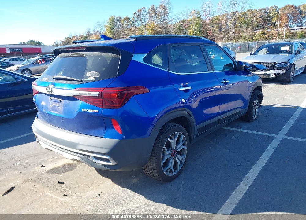2021 KIA SELTOS SX TURBO VIN: KNDETCA21M7085569