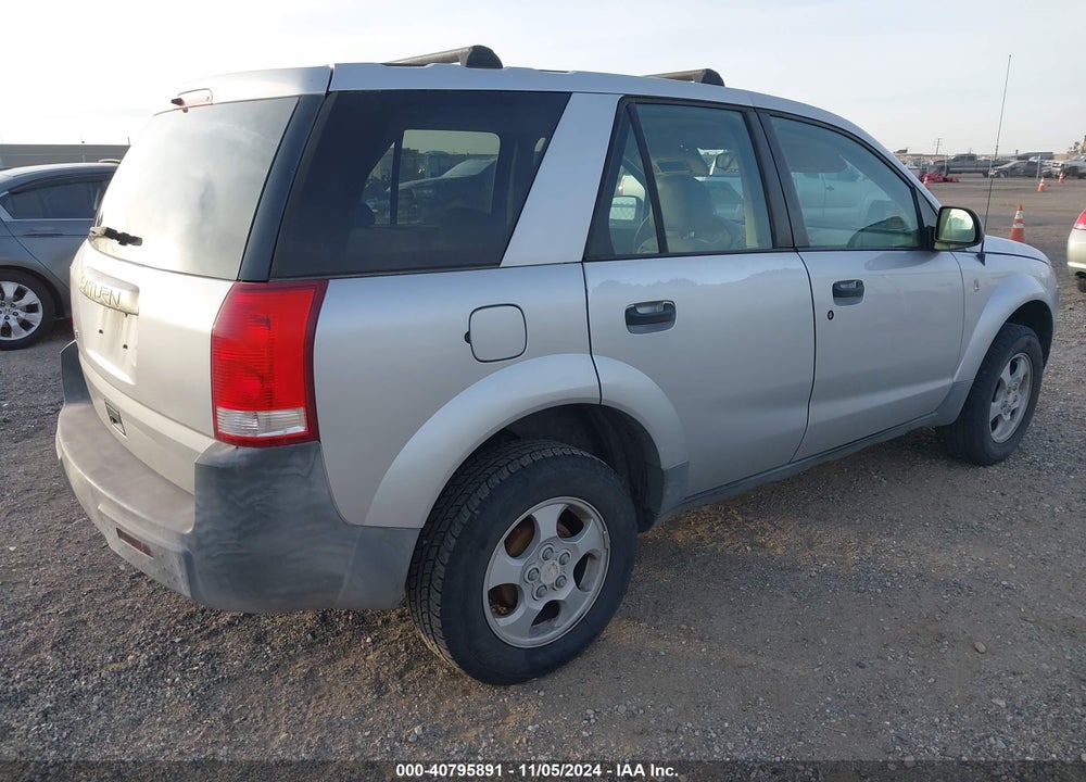 2002 SATURN VUE 4 CYL VIN: 5GZCZ23D42S834503