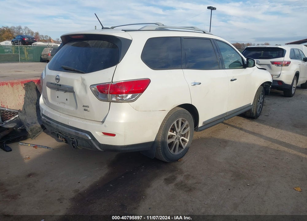 2013 NISSAN PATHFINDER SL VIN: 5N1AR2MM9DC602866