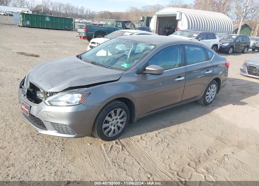 2016 NISSAN SENTRA SV VIN: 3N1AB7APXGY274831