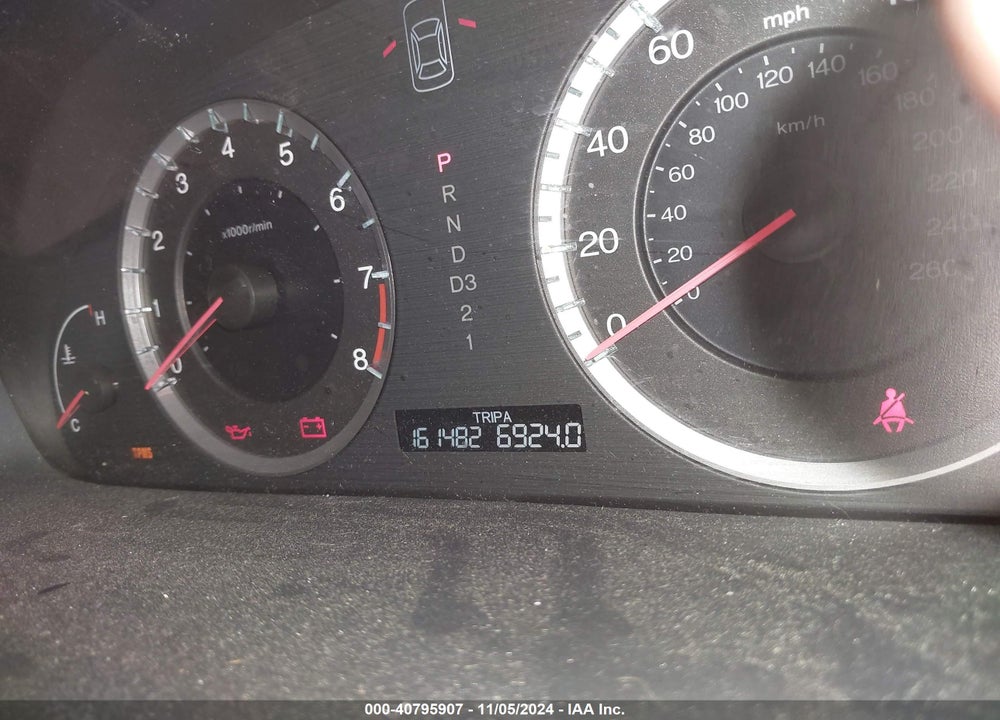 2009 HONDA ACCORD 2.4 EX-L VIN: 1HGCP26859A052346