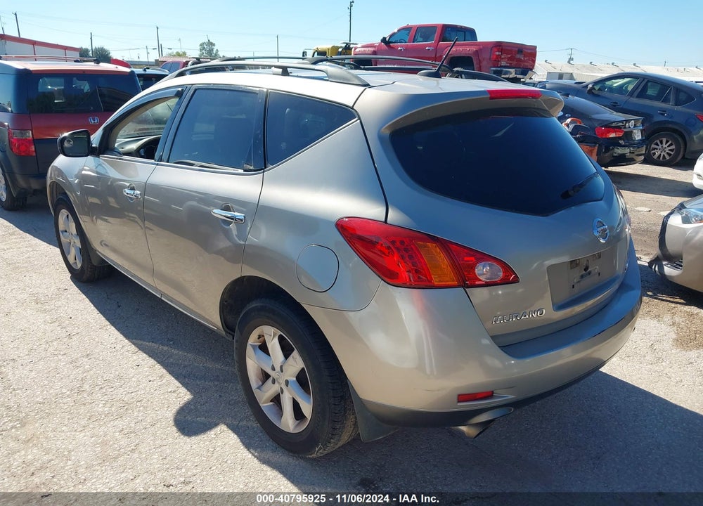 2010 NISSAN MURANO SL VIN: JN8AZ1MW6AW114893