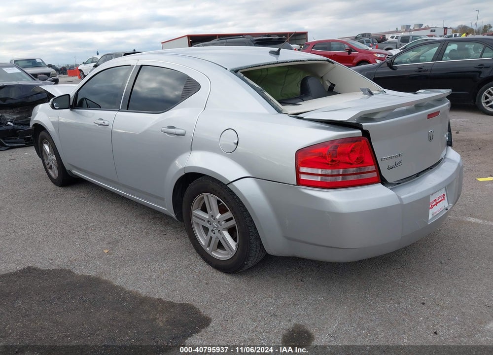 2010 DODGE AVENGER VIN: 1B3CC5FB2AN209644