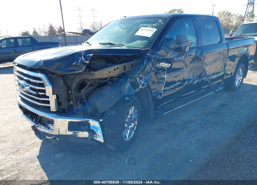 2016 FORD F-150 XLT VIN: 1FTFW1EG8GFB32001