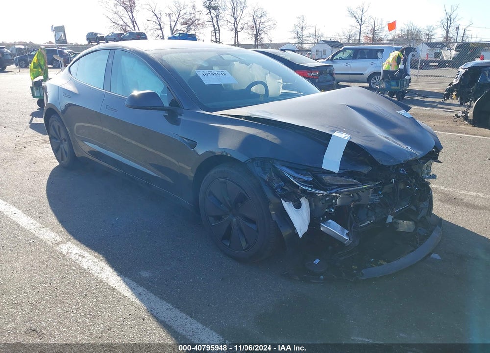 2024 TESLA MODEL 3 LONG RANGE DUAL MOTOR ALL-WHEEL DRIVE VIN: 5YJ3E1EB1RF787229