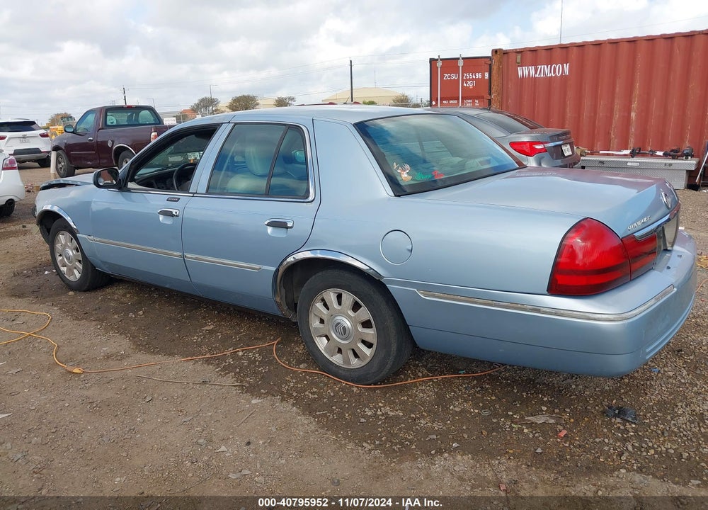 2003 MERCURY GRAND MARQUIS LS VIN: 2MEFM75W43X667386