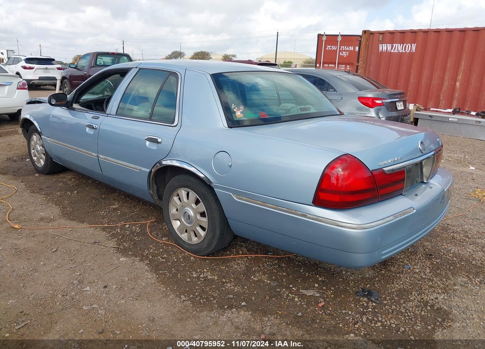 2003 MERCURY GRAND MARQUIS LS VIN: 2MEFM75W43X667386