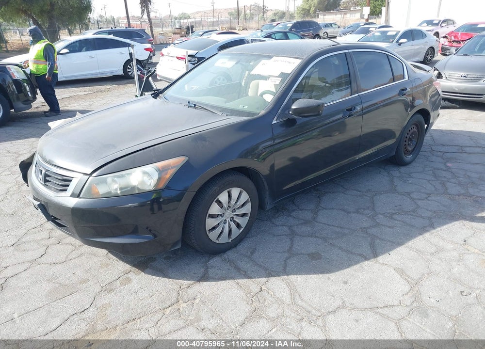 2010 HONDA ACCORD 2.4 LX VIN: 1HGCP2F39AA192375