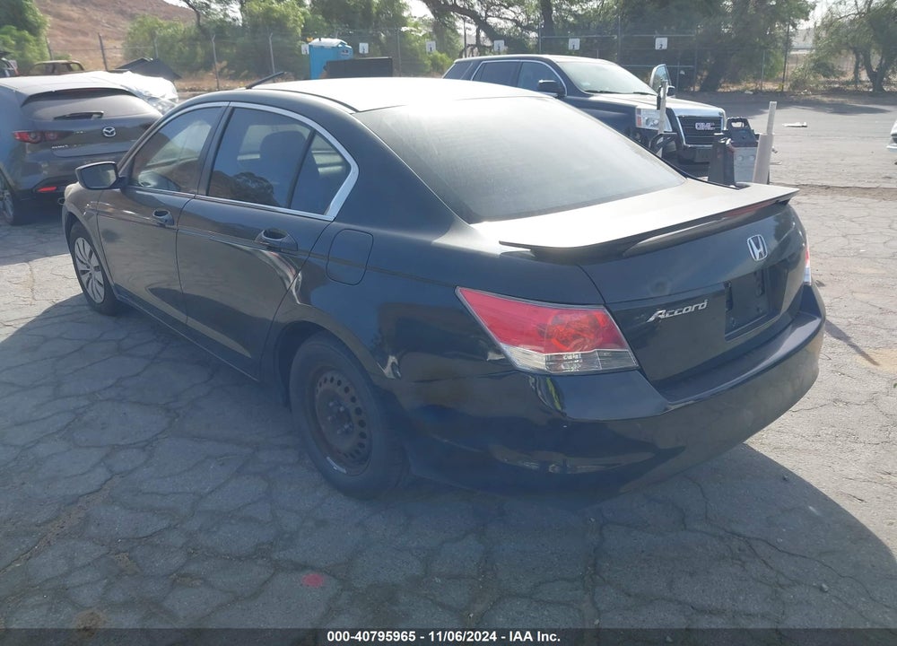 2010 HONDA ACCORD 2.4 LX VIN: 1HGCP2F39AA192375